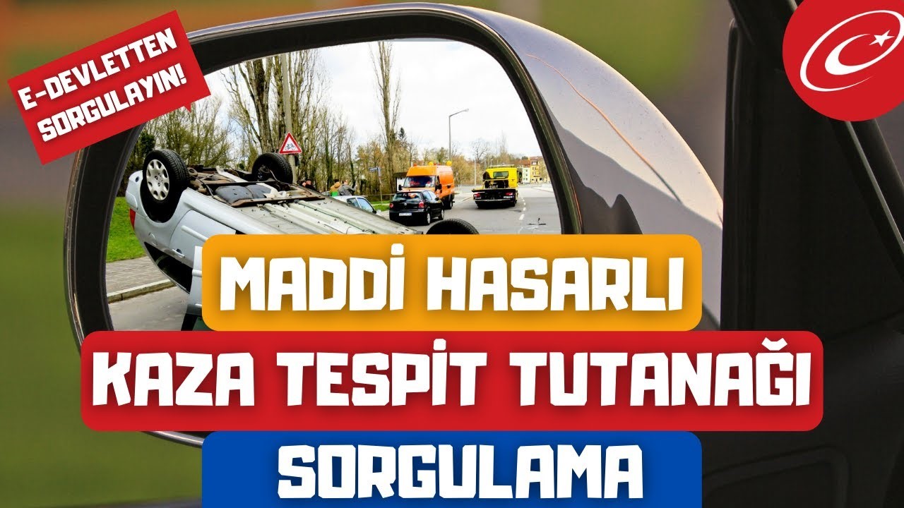 Araç kullanıcıları dikkat! e-Devlet'e kaza tutanağı doldurma seçeneği geliyor
